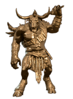 Gilded minotaur model.png