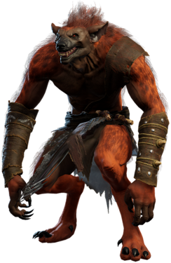 Gnoll Hunter in-game model