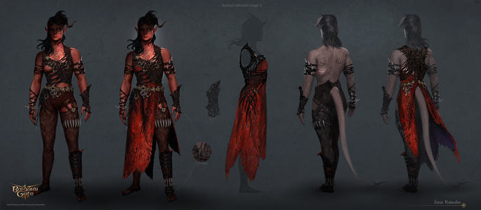 Armour Concept Art by Jane Katsubo.