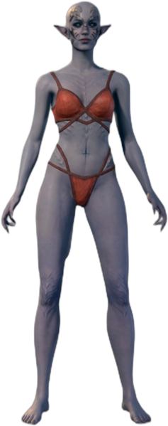 Underwear Tiefling Front