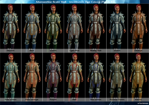 Uncommon Dye Colors