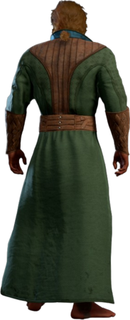 Simple Robe Half-Elf Back