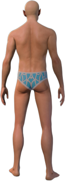 Underwear Half-Elf Back