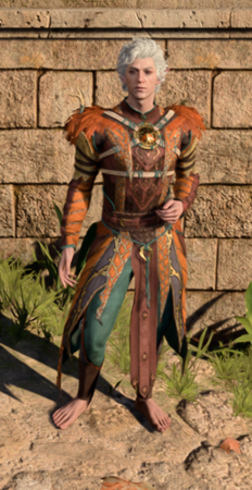 Armour of Moonbasking worn by Astarion