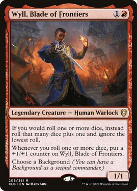 Commander Legends' Wyll, Blade of Frontiers