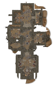 A map of the Refectory