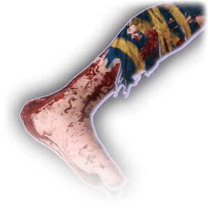 Clown's Severed Leg image