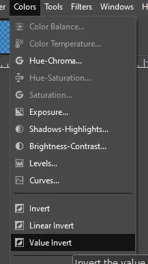 How to invert the green channel