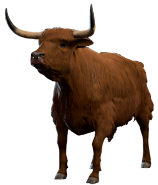 Frightened Ox's ingame model.