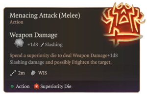 Menacing Attack Melee Tooltip.png