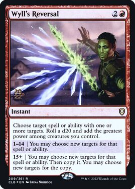 Commander Legends' Wyll's Reversal